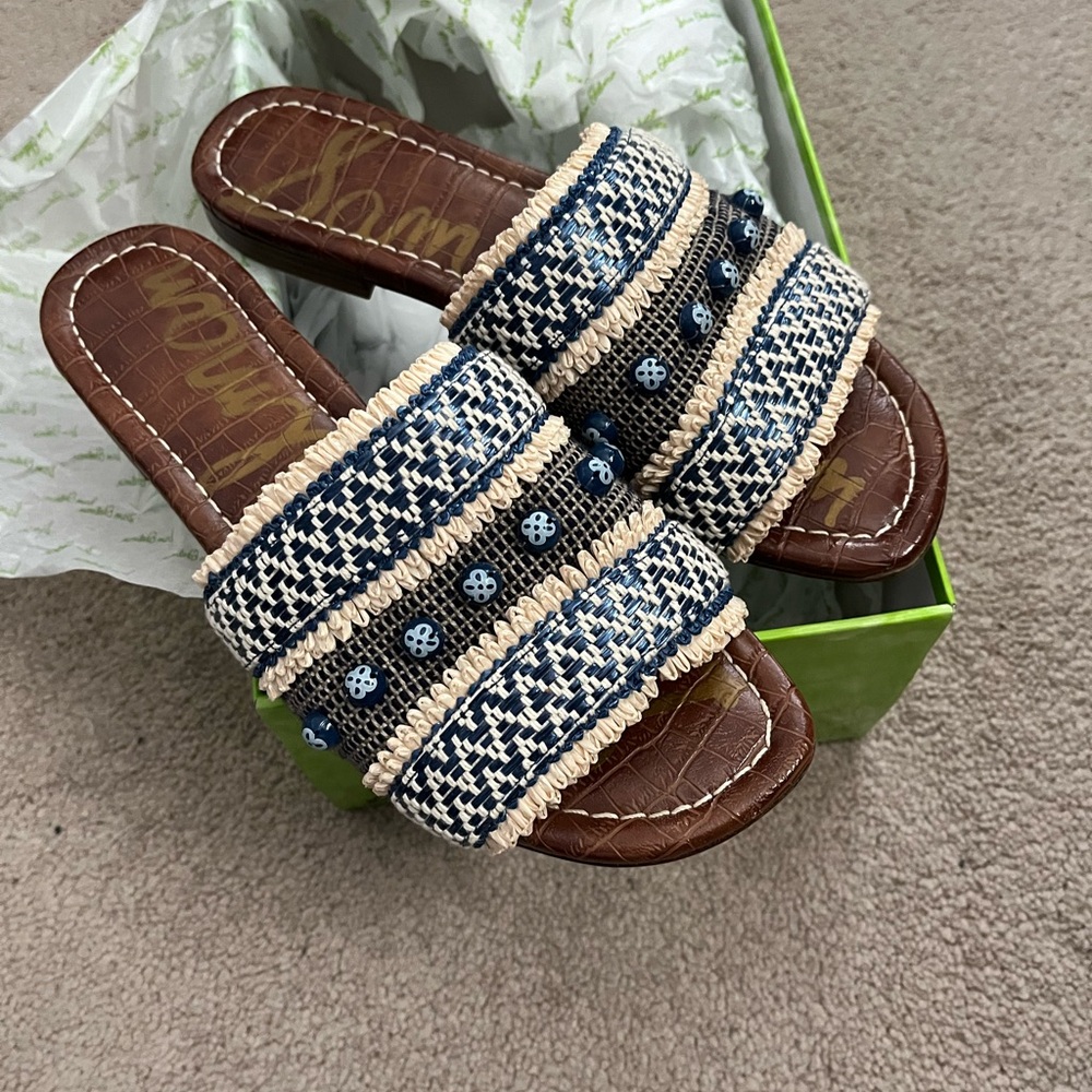 Sam Edelman raffia sandals - Picture 6 of 6